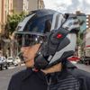 NOLAN N120-1 LINEO - BRANCO CINZA E PRETO -3-